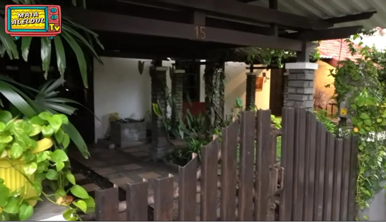 Rumah masa kecil Maia Estianty (Youtube/MAIA ALELDUL TV)
