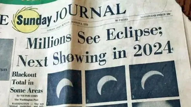 Viral, Koran Tahun 1970 Ini Telah Prediksikan Gerhana Matahari Pada April 2024