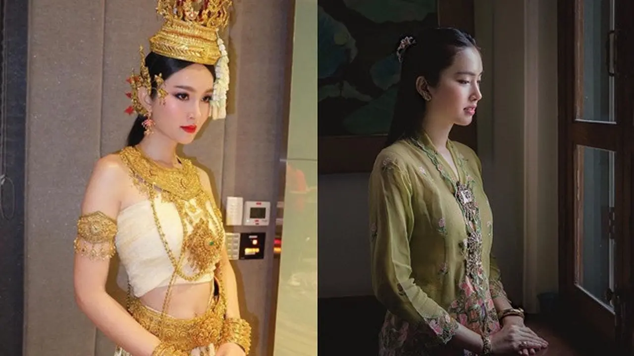 6 Potret Nong Poy Transgender Tercantik Pakai Baju Tradisional, Anggun Berkebaya