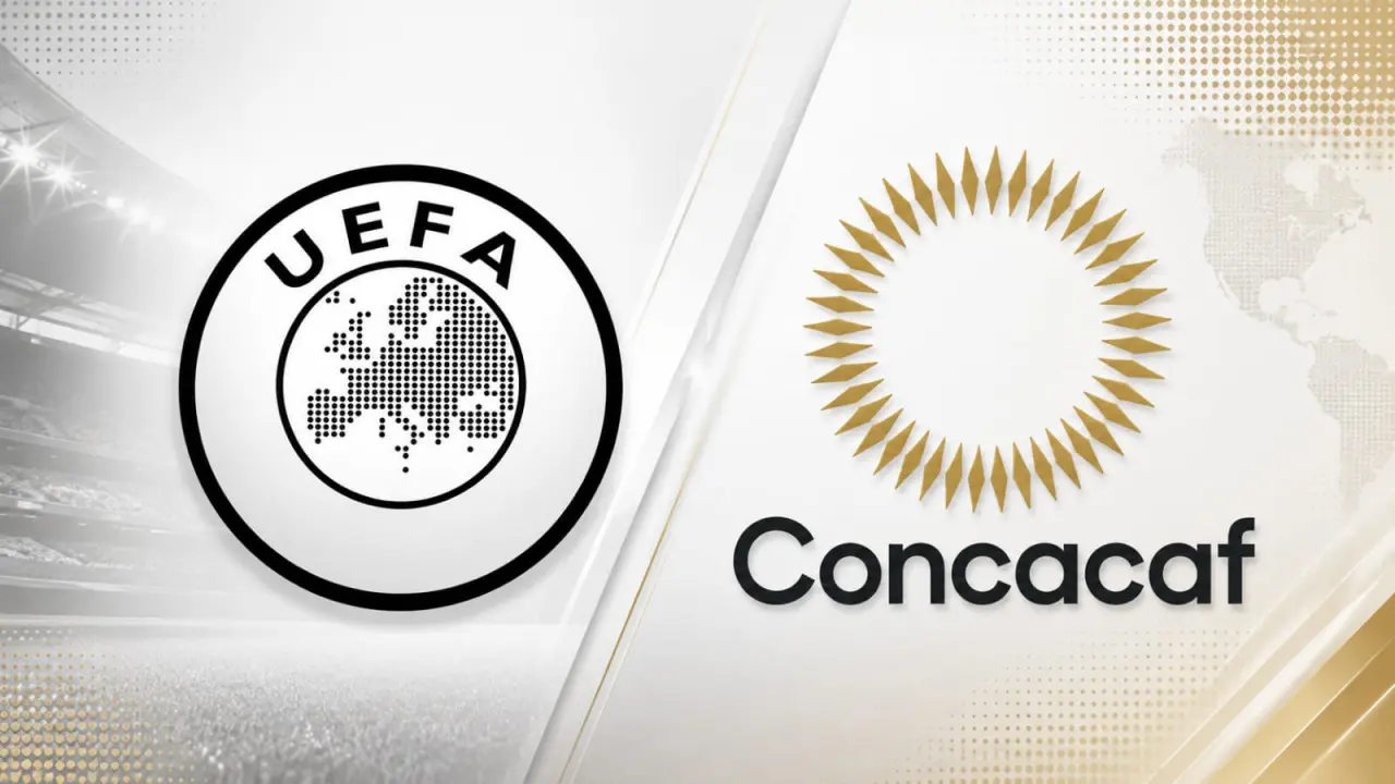 Ilustrasi UEFA, Concacaf