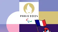 Paralimpiade - Ilustrasi Logo Paralimpiade 2024 Paris (Bola.com/Adreanus Titus)