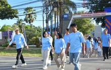 TVRI, RRI, dan ANTARA Gelar Fun Walk Bola Gembira Promosikan Hak Siar TVRI Piala Dunia 2026 di NTT