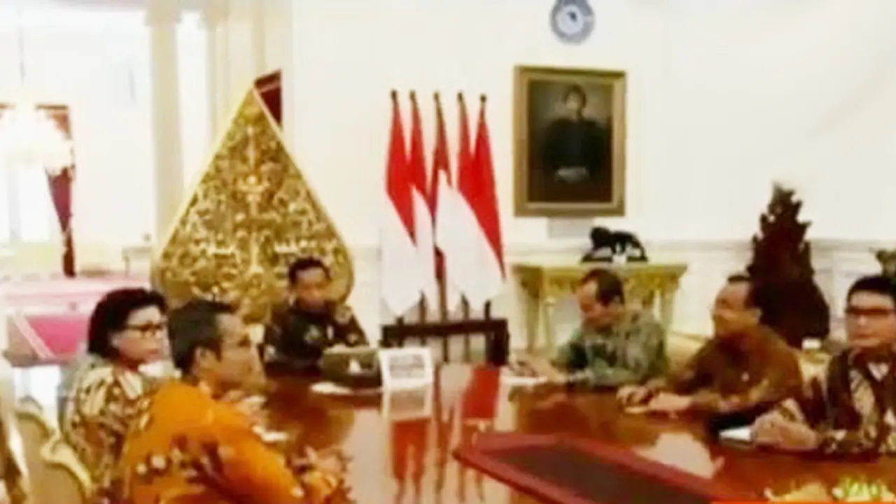 Jokowi Gelar Pertemuan Tertutup Bersama KPK di Istana