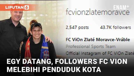VIDEO: Efek Datangkan Egy, Followers FC ViOn Melonjak Melebihi Jumlah Penduduk Kota Mereka