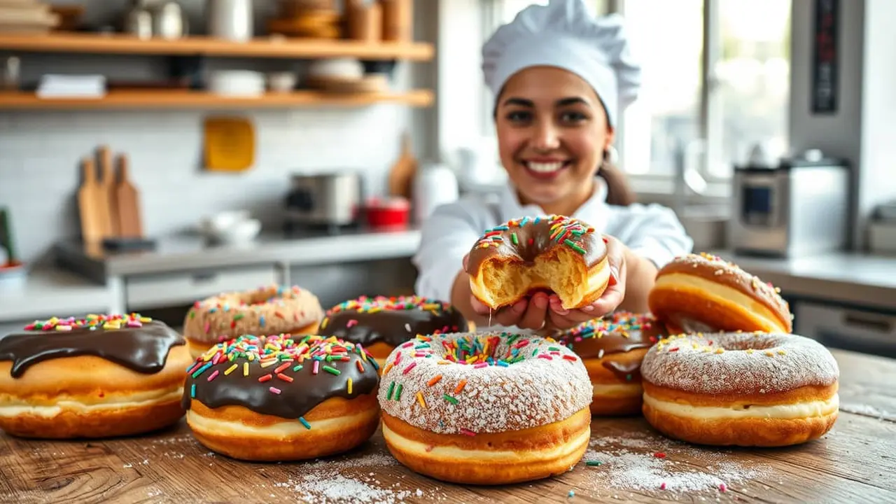 tujuan membuat donat