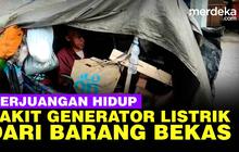 VIDEO: Kisah Viral Bayu Aji Rakit Generator Listrik Tenaga Manusia untuk Cas Ponsel