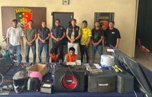 CCTV Rekam Aksi Maling Bobol Rumah Kosong di Natar, 2 Pelaku Diciduk