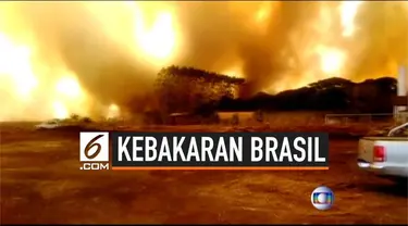 Presiden Brasil Jair Bolsonaro menuduh organisasi nirlaba atau NGO sebagai dalang dari kebakaran yang terjadi di hutan hujan Amazon.