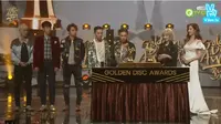 Big Bang berhasil meyapu bersih penghargaan bergengsi di Korea, Golden Disc Awards yang ke-30.