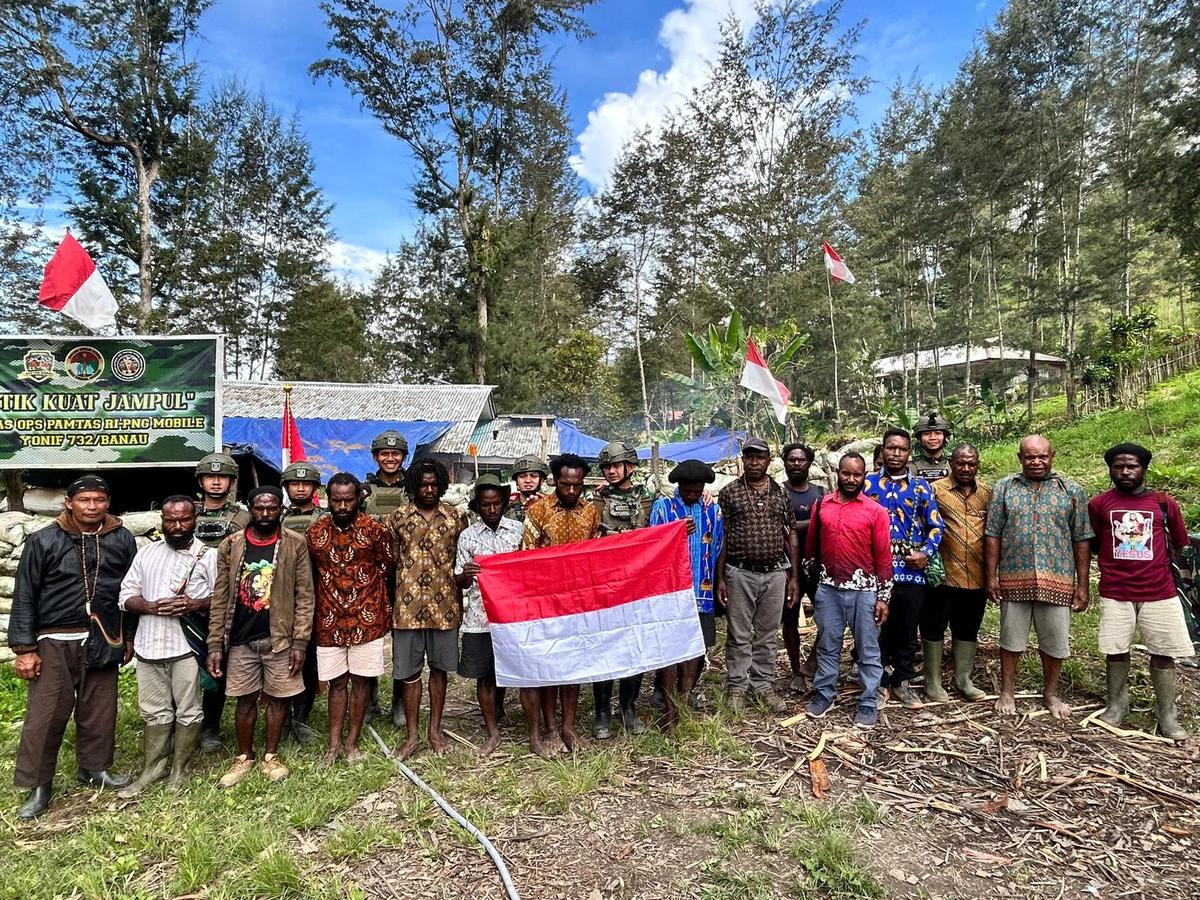 Lima Anggota OPM Kembali ke NKRI