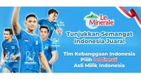 Para pemain Timnas Indonesia menunjukkan sebuah semangat. (Foto: Istimewa)