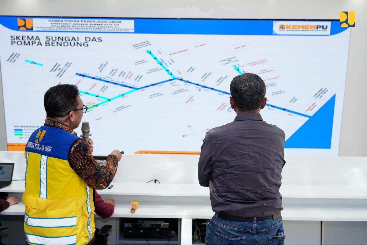 Menteri PU Dody Hanggodo Resmikan Pusat Informasi Terpadu BBWS Sumatera VIII