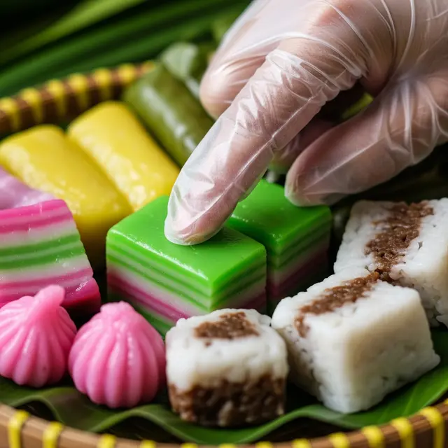 Cara Pengemasan Kue Basah