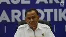 Kepala BNN Irjen Heru Winarko memberikan keterangan pada acara rilis akhir tahun 2018 BNN di gedung BNN, Jakarta, Kamis (20/12). Sepanjang 2018, BNN telah mengidentifikasi dan mengungkap sebanyak 83 jaringan sindikat narkoba. (Merdeka.com/Imam Buhori)