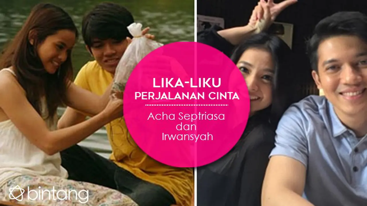 [Bintang] Acha Septriasa dan Irwansyah 