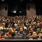 Kuliah umum bedah anatomi 3D cinema ini nampaknya menjadi pertama kali dilakukan di Indonesia. (Foto: Helmi Affandi Abdullah)