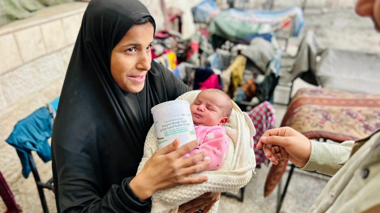 Musim Dingin Mengancam, Bantuan Darurat Dikirimkan dari Indonesia ke Gaza Utara