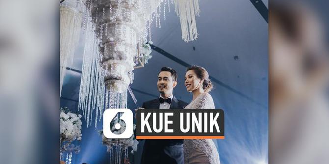 VIDEO: Viral, Penampakan Kue Pengantin Menggantung Terbalik