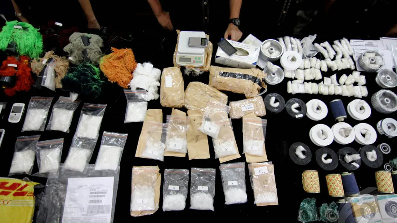 Polisi Berhasil Amankan Sabu Senilai 6,5 Miliar