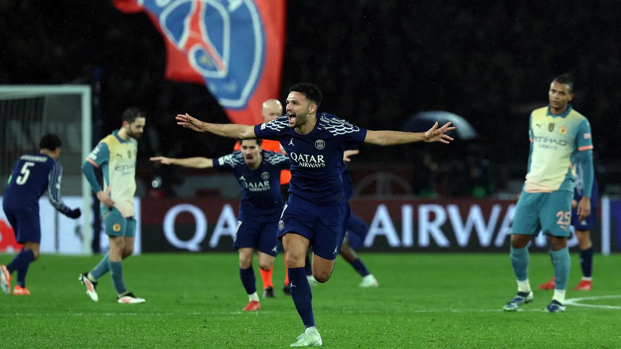 Drama Enam Gol di Markas PSG, Manchester City Kalah 2-4