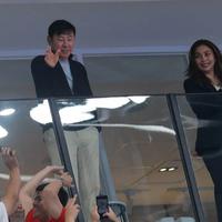 FOTO Kehadiran Shin Tae Yong Saat Timnas Futsal Indonesia Bungkam Korea Selatan