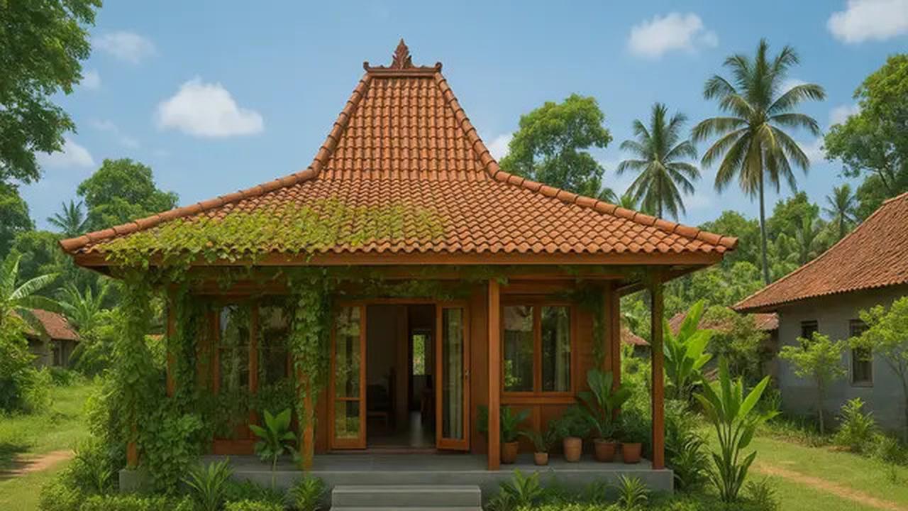 7 Ide Model Rumah Joglo Sederhana Tapi Indah di Kampung, Adem dan Nyaman Ditinggali usai Pensiun