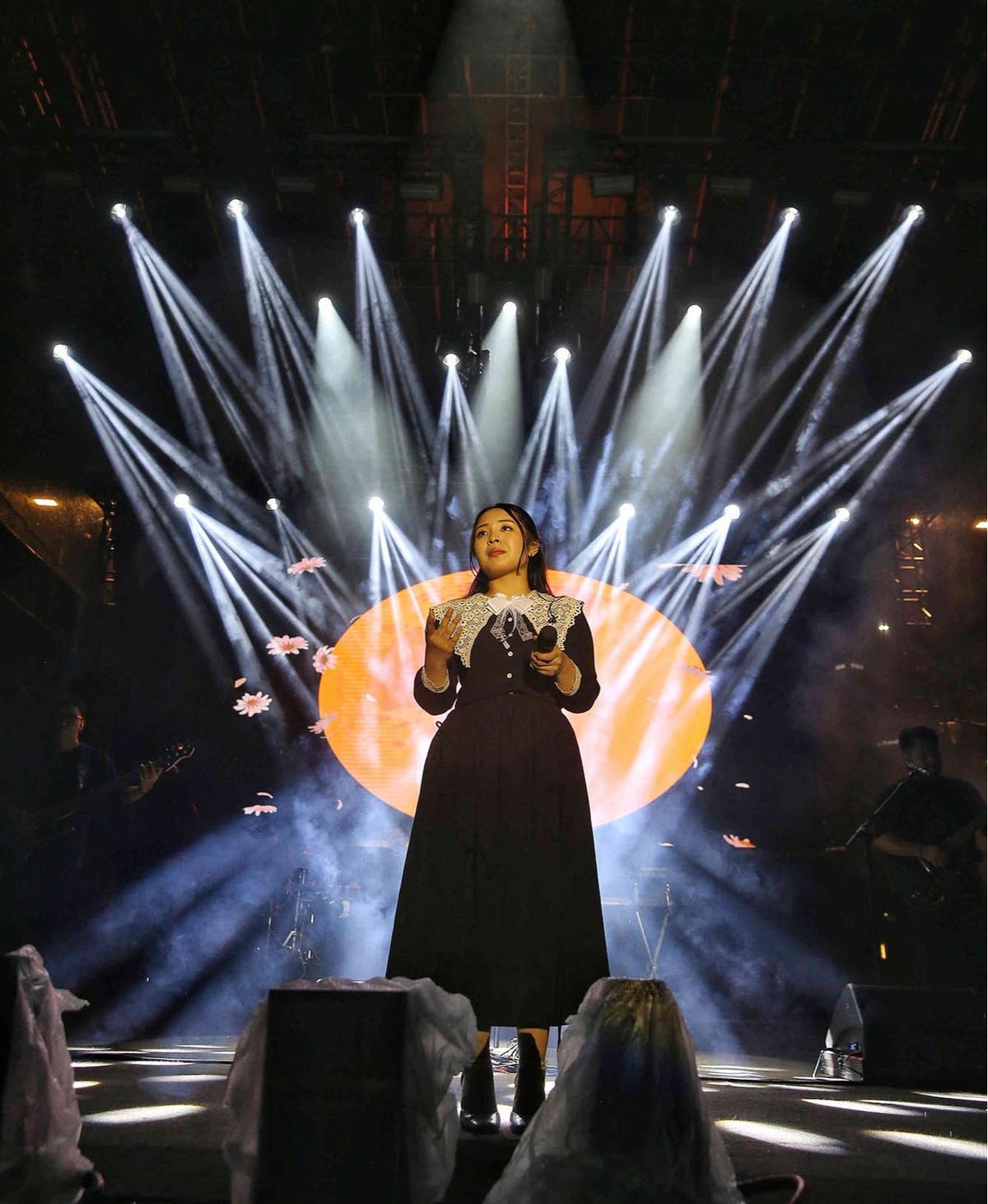 FOTO:  Bernadya Meriahkan  KapanLagi Buka Bareng BRI Festival 2025
