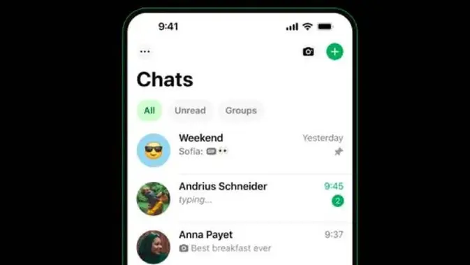 WhatsApp Berubah! Tema Chat Baru Hadir di iOS & Android.