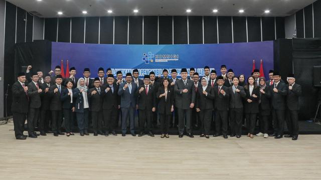 Pelantikan dan pengambilan sumpah jabatan pimpinan tinggi di Komdigi