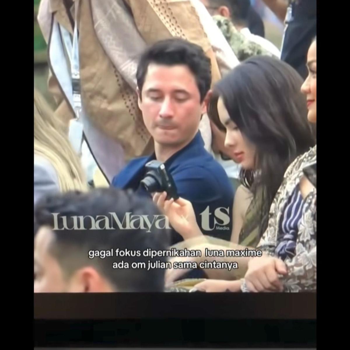 5 Potret Nino Fernandez dan Steffi Zamora Kompak Hadiri Akad Nikah Luna Maya, Bukti Pacaran?