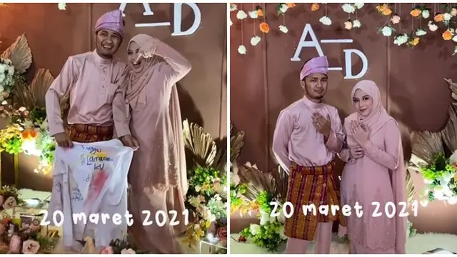 Buktikan Janji saat Kelulusan SMA Lamar Kekasih, Kisah Cinta Pasangan Ini Bikin Baper