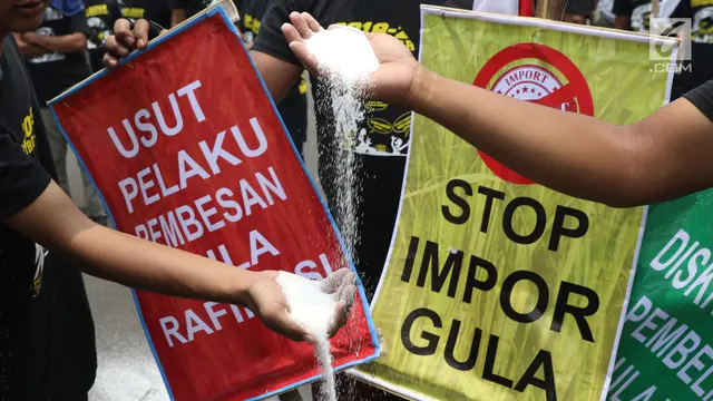 Stop Impor Gula, Petani Tabur Gula Rafinasi