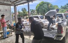 Pemkab Pasaman Barat Salurkan Bantuan Banjir, Antisipasi Megathrust di Sikabau