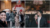 Deretan artis yang rayakan Natal 2021 di luar negeri bersama keluarga. (Sumber: Instagram/darius_sinathrya/steffizamoraaa)