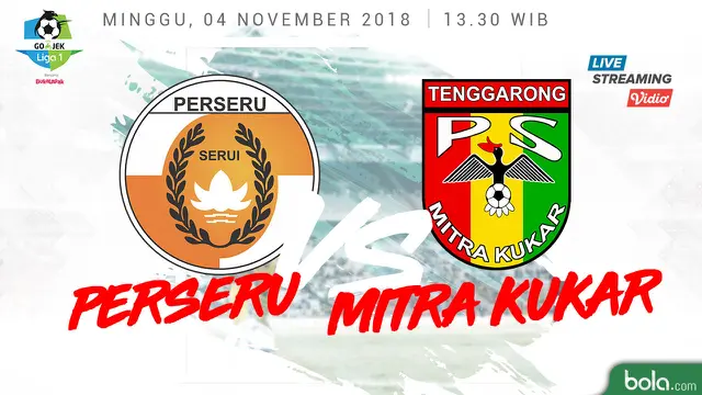 Perseru Serui Vs Mitra Kukar
