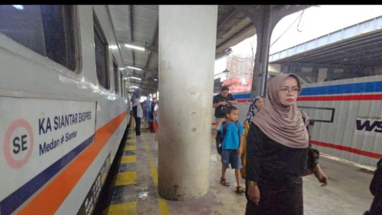Volume Penumpang KAI Sumut Lebih Tinggi Saat Arus Balik Lebaran 2026
