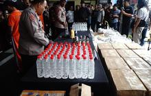 Polres Tulungagung Bongkar Jaringan Miras Online, Ribuan Botol Disita
