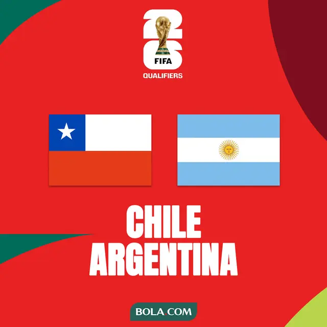 Kualifikasi Piala Dunia 2026 - Chile Vs Argentina