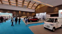 PEVS 2025 Resmi Dibuka, Dorong Perkembangan Kendaraan Niaga Listrik (Arief A/Liputan6.com)