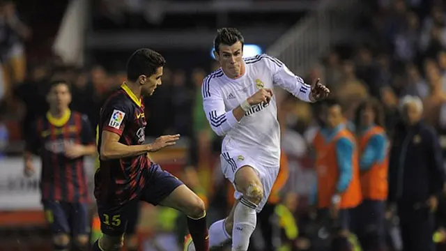 Berapa Kecepatan Lari "Gareth Bolt" Saat Jebol Gawang Barcelona?