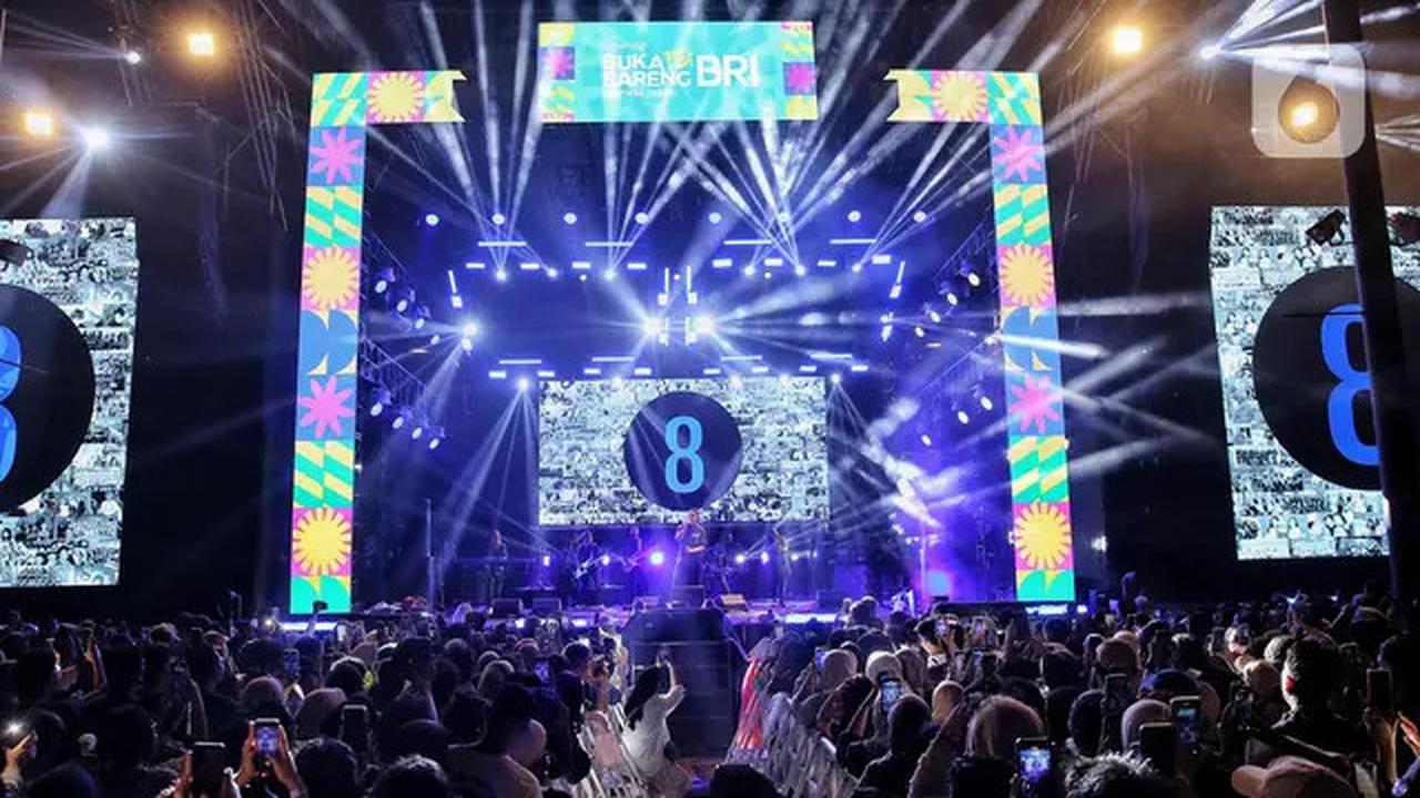 Penampilan Tulus Hangatkan Malam Pertama KapanLagi Buka Bareng BRI Festival 2025