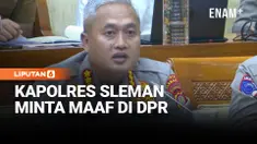 Komisi III Dewan Perwakilan Rakyat (DPR) memanggil Kapolresta Sleman, Kombes Edy Setyanto Erning Wibowo usai heboh kasus suami korban jambret menjadi tersangka. Rapat digelar di Gedung DPR, Jakarta, Rabu (28/1).