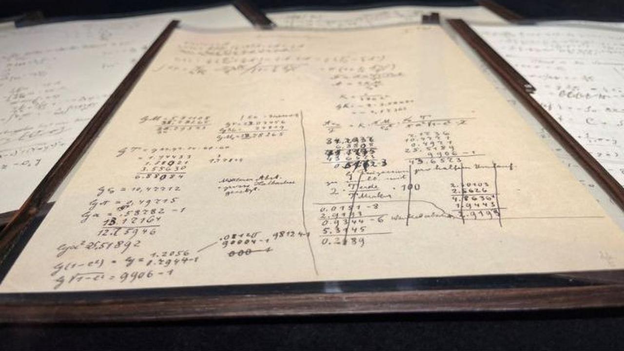 Naskah Albert Einstein dan Michele Besso
