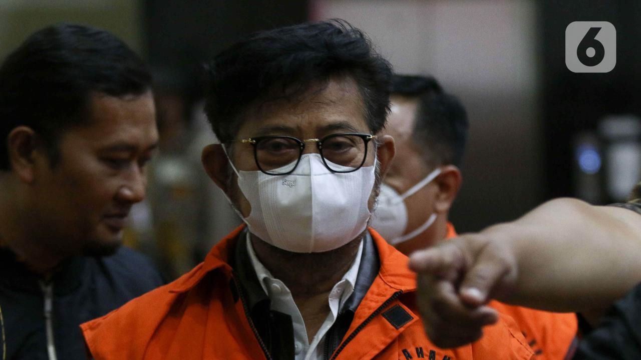 Mantan Mentan Syahrul Yasin Limpo Ditahan KPK