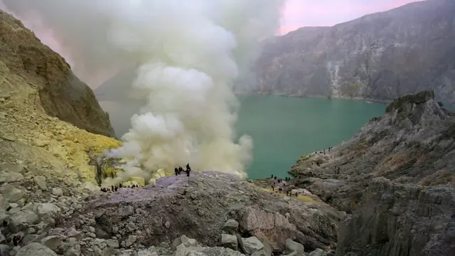Karhutla Padam, TWA Kawah Ijen Dibuka Kembali