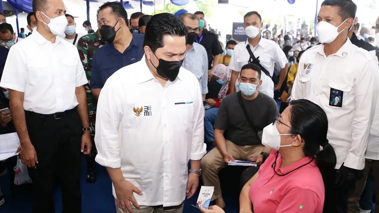 Menteri BUMN Erick Thohir
