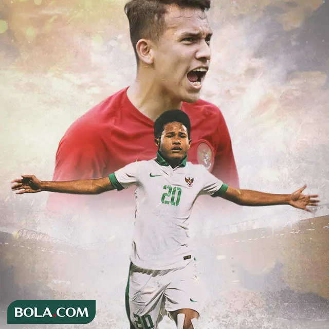 Ilustrasi - Bagus Kahfi Vs Egy Maulana Vikri