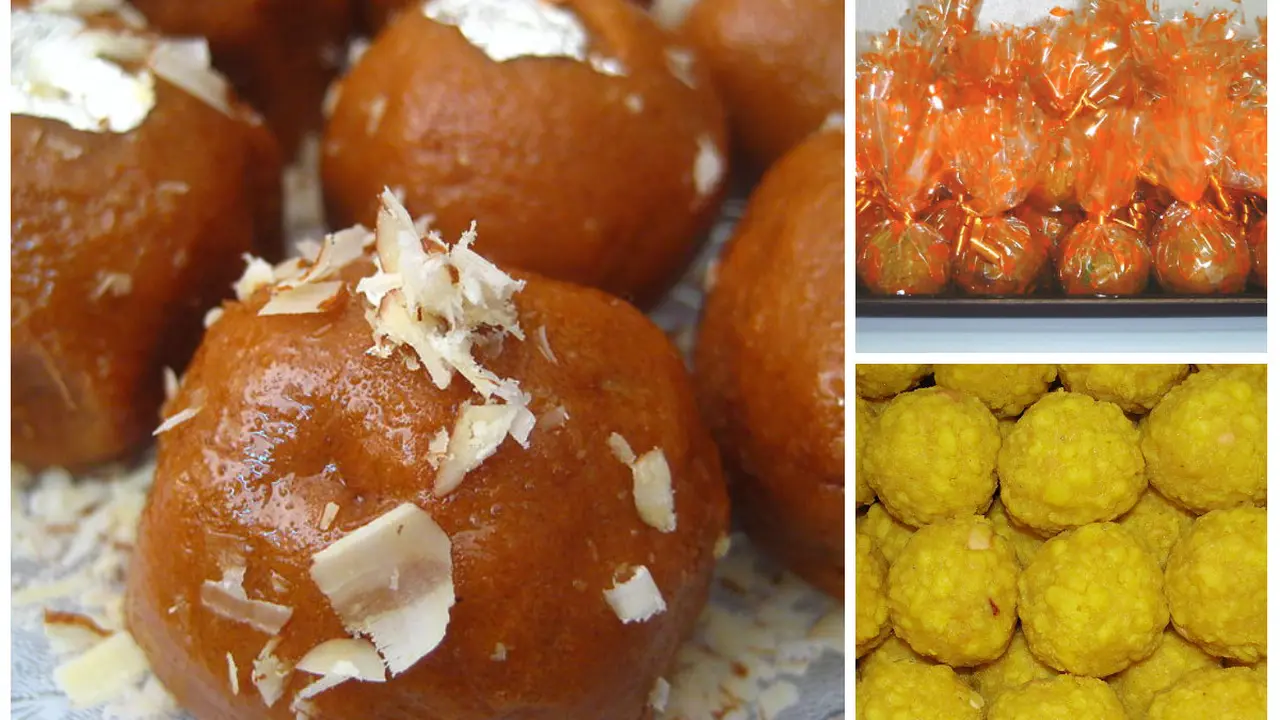 Manisan laddu populer di India juga Pakistan