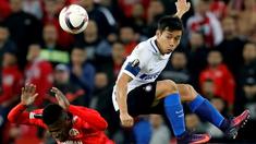  Inter Milan tersingkir dari Liga Europa 2016-2017 secara tragis setelah kalah 2-3 dari Hapoel Beer Sheva, pada matchday kelima Grup K, di Turner Stadium, Beersheba, Jumat (25/11/2016) dini hari WIB. (Reuters/Ammar Awad)