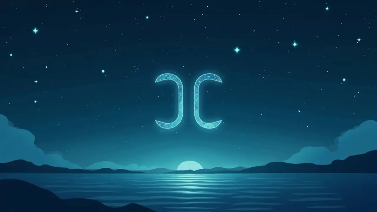 logo zodiak aquarius (sumber: AI generated)